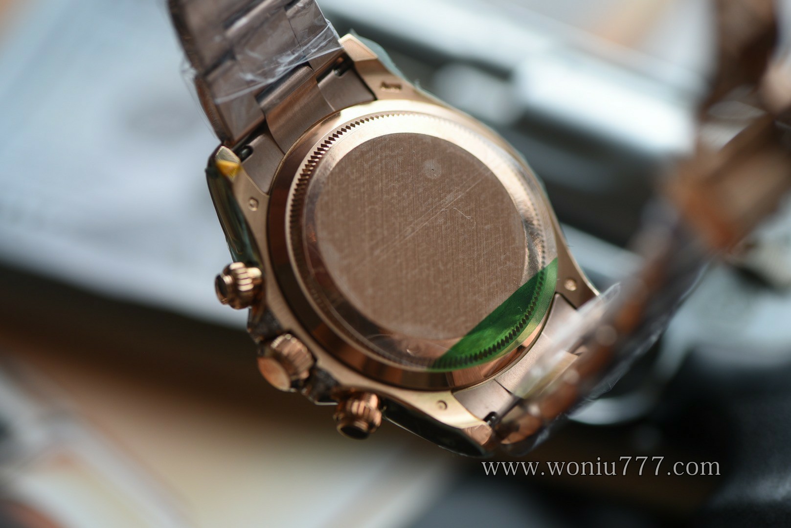 劳真钻包金 力士迪通拿彩虹迪116595 RBOW 高仿手表腕錶 replica Rolex watch Rainbow /  