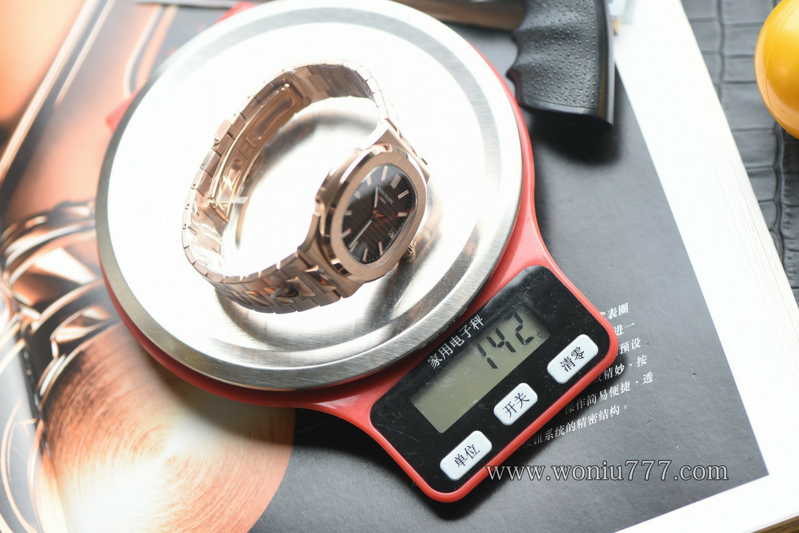 DDF 百达翡丽鹦鹉螺5711/1R-001 高仿手錶 Patek Philippe Nautilus replica watch /  