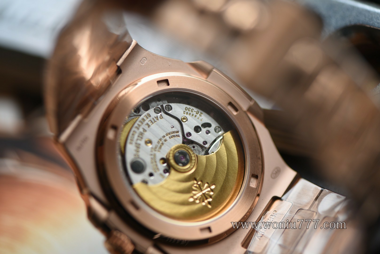 DDF 百达翡丽鹦鹉螺5711/1R-001 高仿手錶 Patek Philippe Nautilus replica watch /  