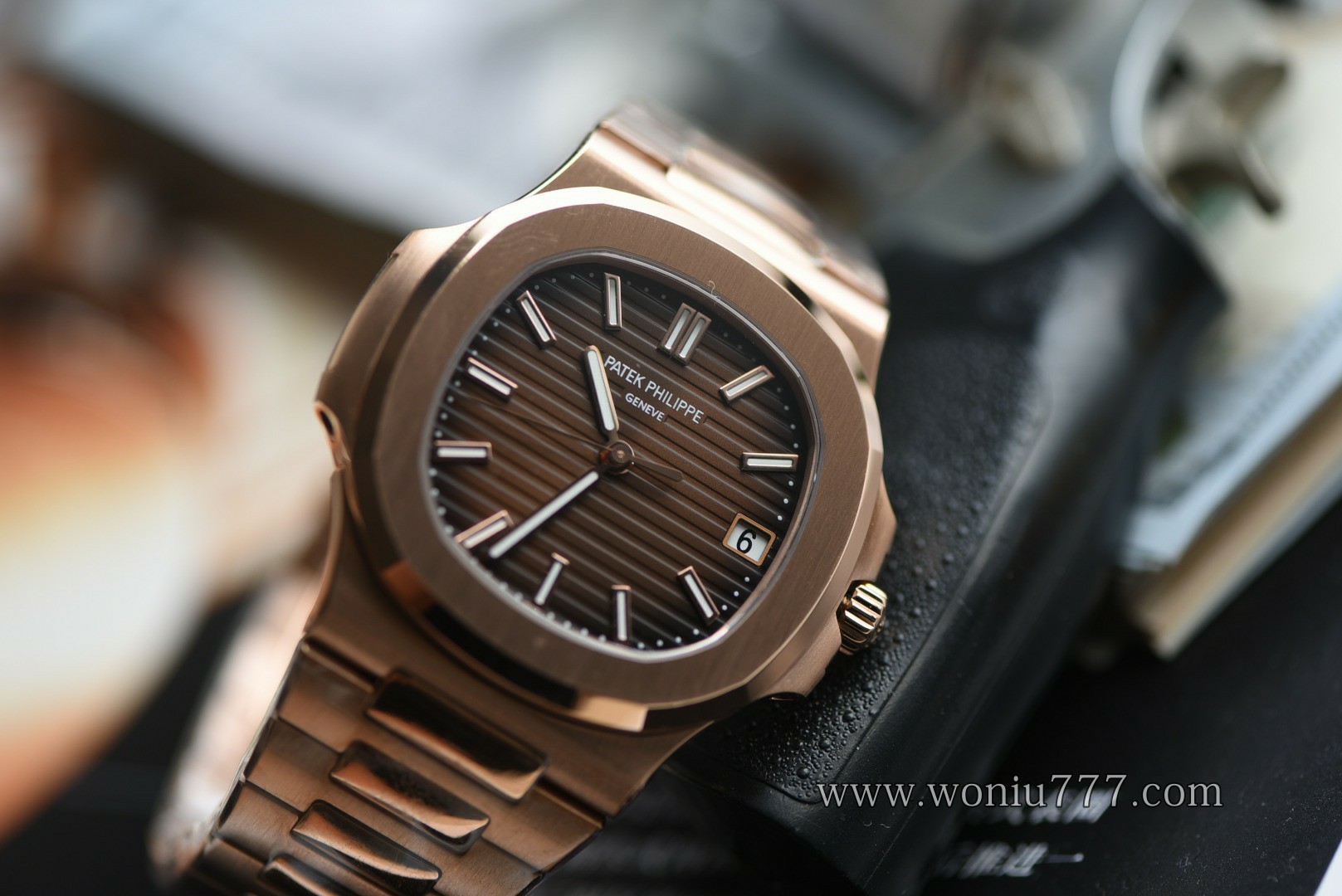 DDF 百达翡丽鹦鹉螺5711/1R-001 高仿手錶 Patek Philippe Nautilus replica watch /  