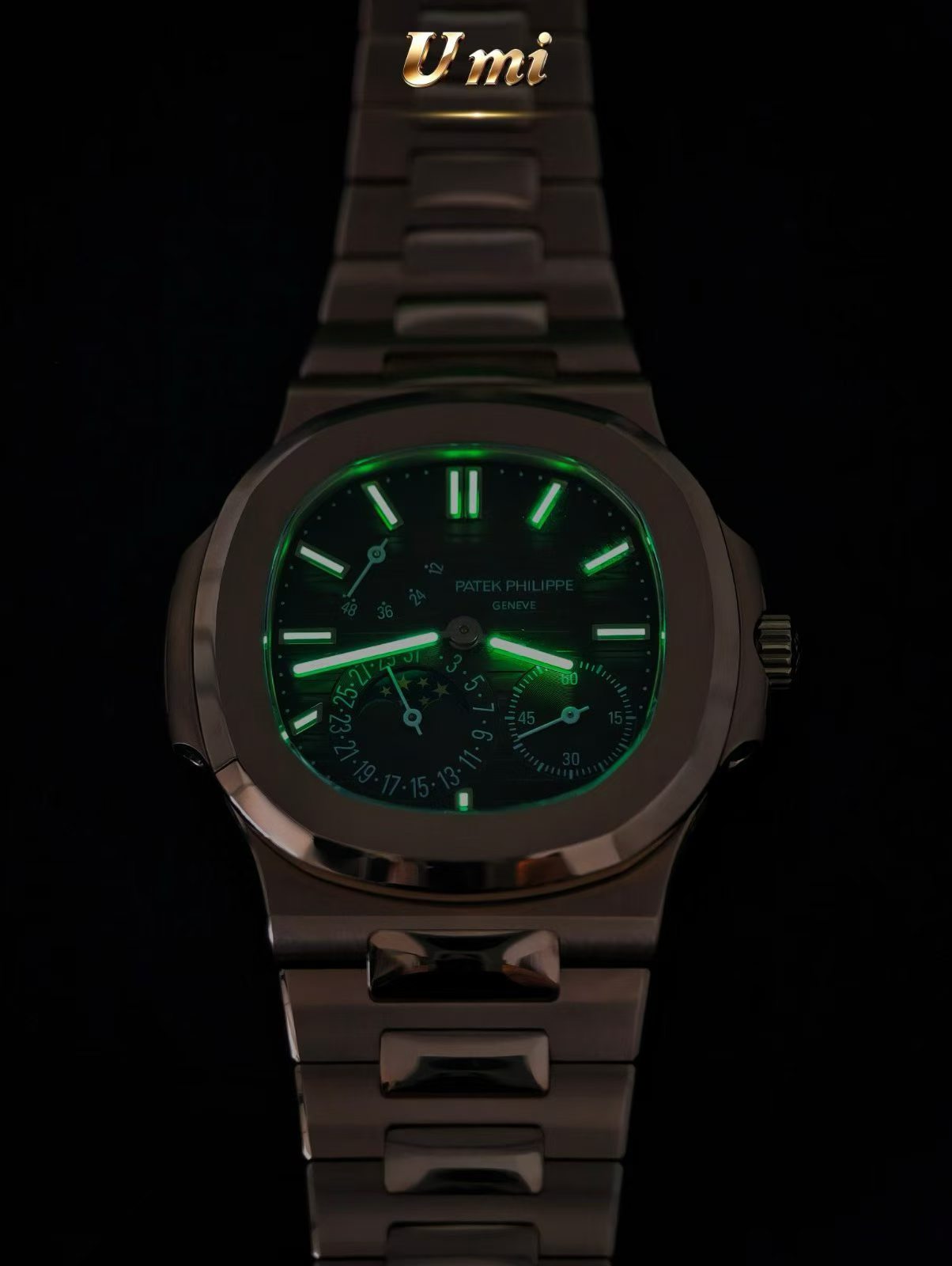 UMI  watch replica Patek Philippe 5712R-001腕表 百達翡麗 5712R-001 高仿手錶 (鹦鹉螺) /  