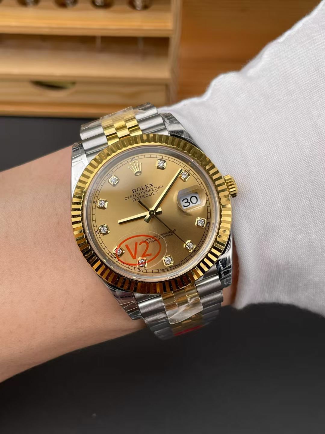 VS 劳力士日志型 Rolex replica watches m126333-0012勞力士 復刻 高仿手錶 腕表 /  