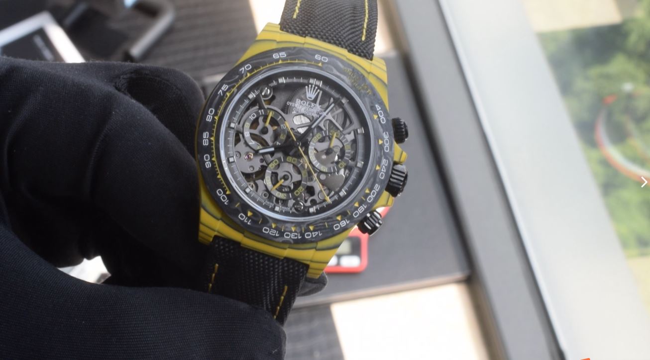 视频 劳力士大黄蜂 blaken特别版 全镂空盘面 Rolex Bumblebee blaken Special Edition Daytona Modified Watch / DSC_0080(1)