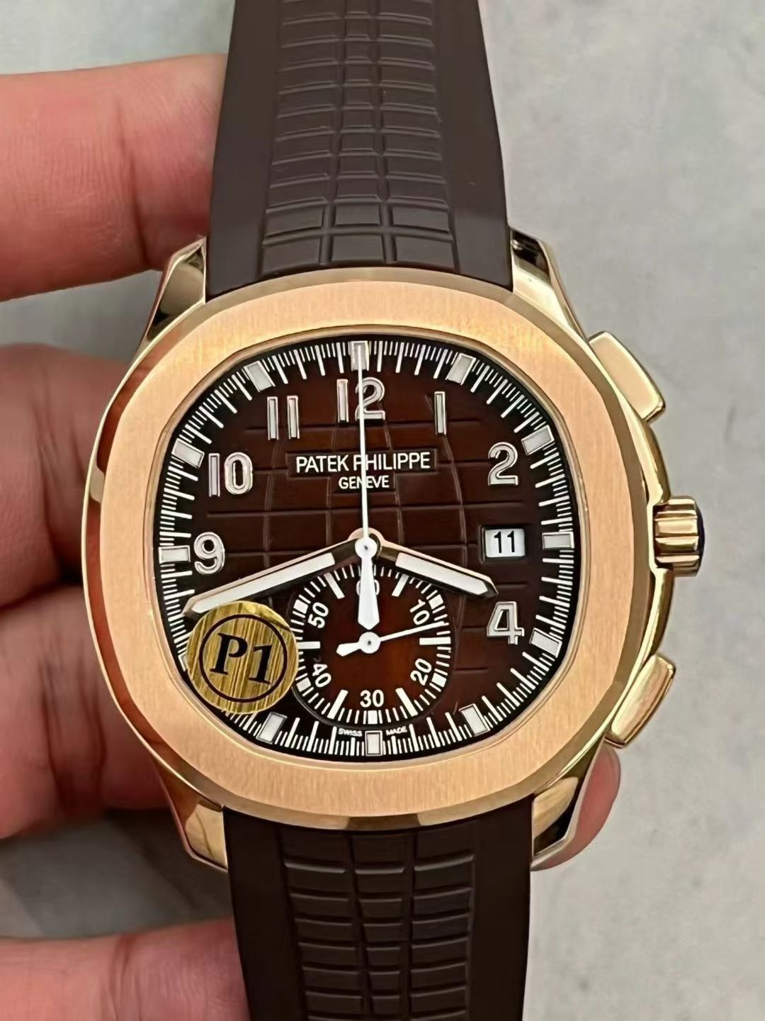 视频 百達翡麗高仿手錶 AQUANAUT系列5968A-001 5968R-001 replica Patek Philippe watches 腕表  / DSC_0094(1)