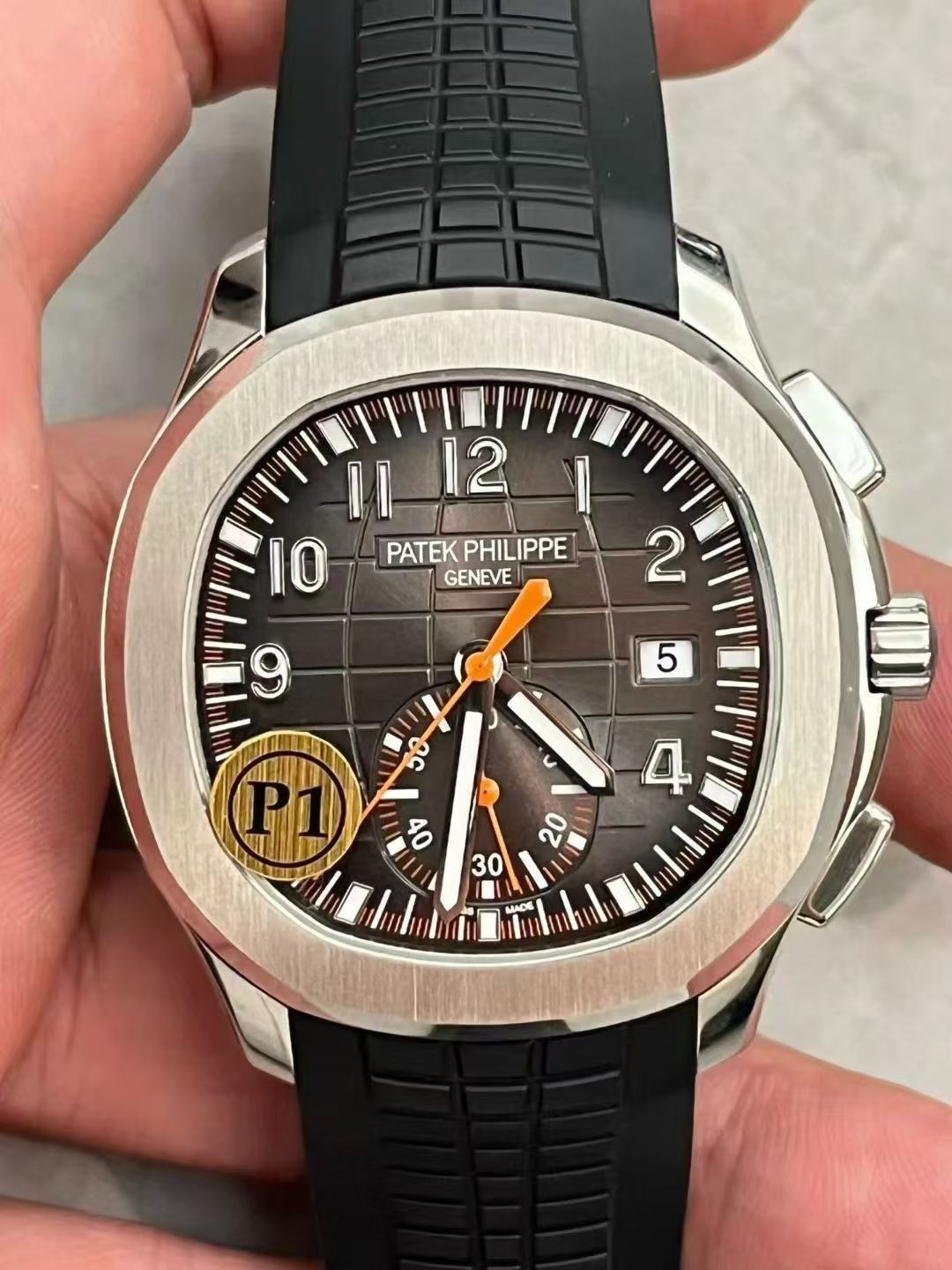 视频 百達翡麗高仿手錶 AQUANAUT系列5968A-001 5968R-001 replica Patek Philippe watches 腕表  / DSC_0094(1)