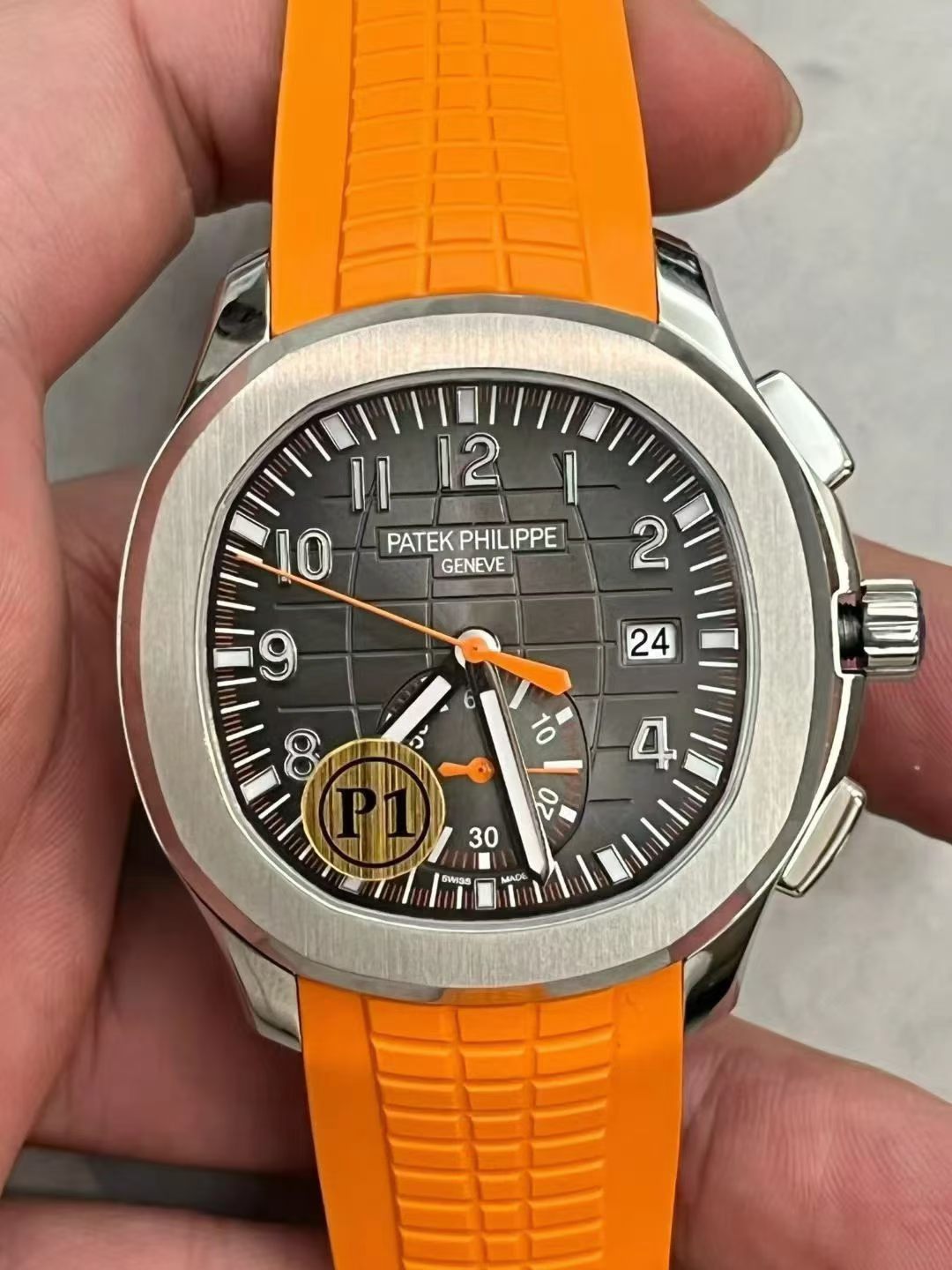 视频 百達翡麗高仿手錶 AQUANAUT系列5968A-001 5968R-001 replica Patek Philippe watches 腕表  / DSC_0094(1)