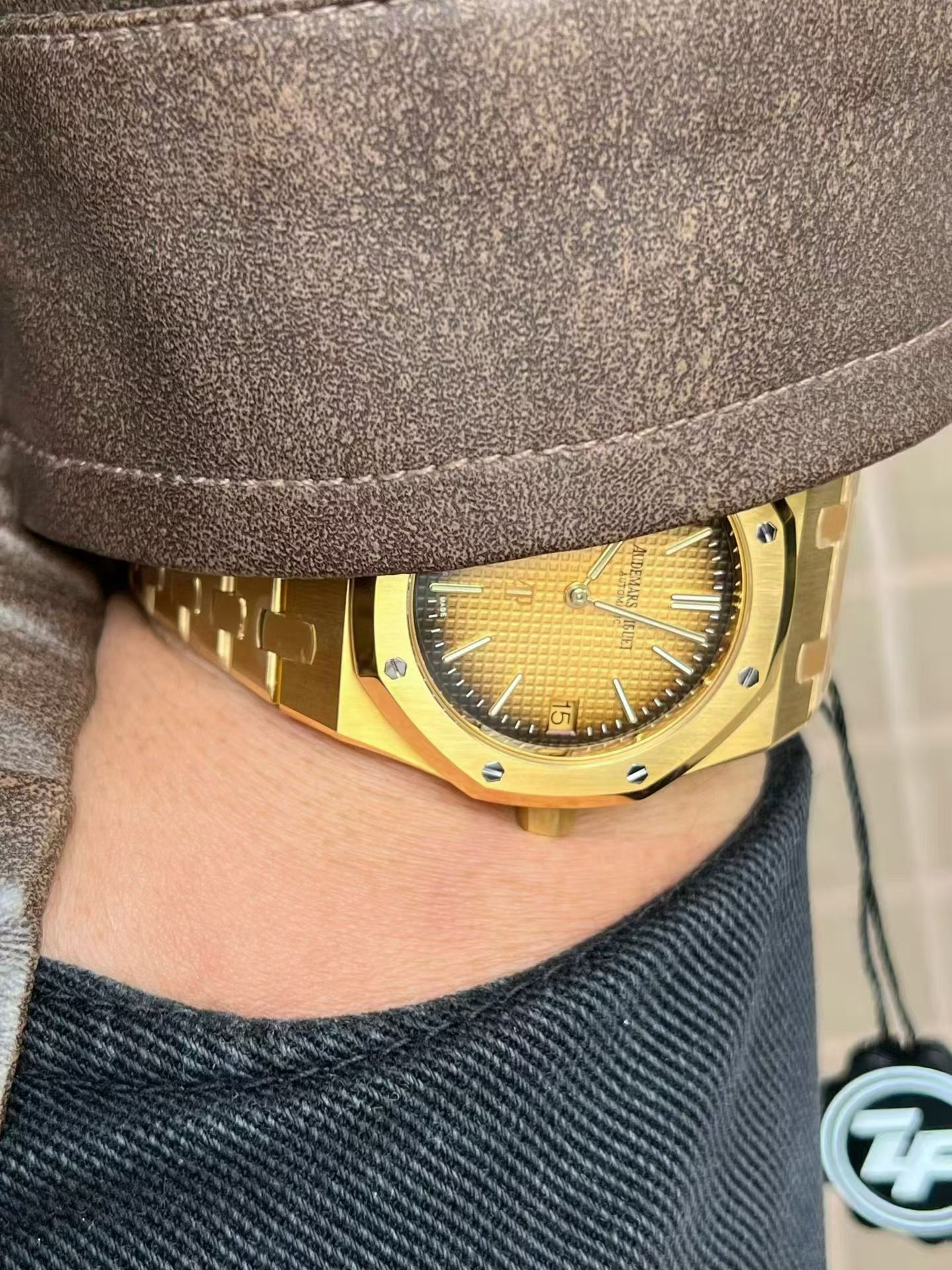 ZF愛彼皇家橡樹高仿手錶 Audemars Piguet replica watches 16202BA.OO.1240BA.02腕表 /  