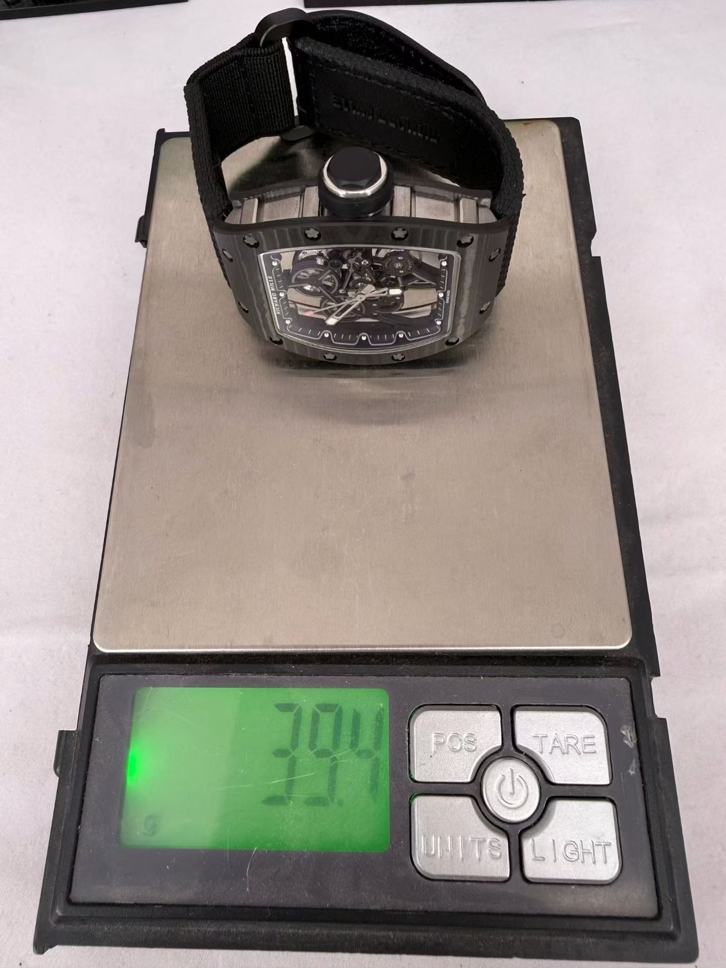 高端定制 玩的就是真实完美 理查德米勒 Richard Mille RM55-01 原装数据壳套 手表 /  