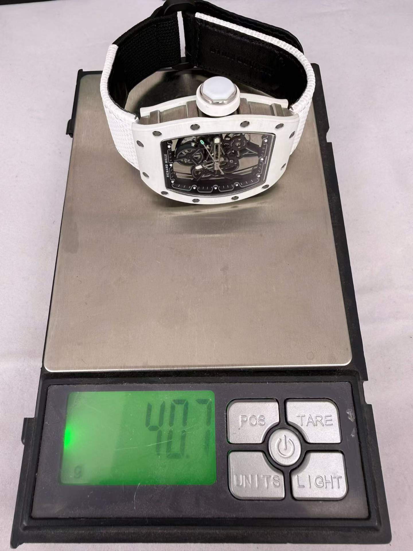 高端定制 玩的就是真实完美 理查德米勒 Richard Mille RM55-01 原装数据壳套 手表 /  