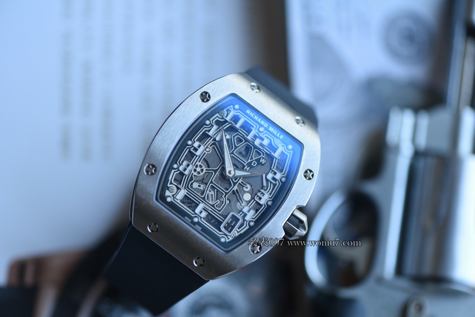 VAUCHER高端定制对版功能理查德米勒 顶级复刻手表RM67-01全钛 超轻70G /  