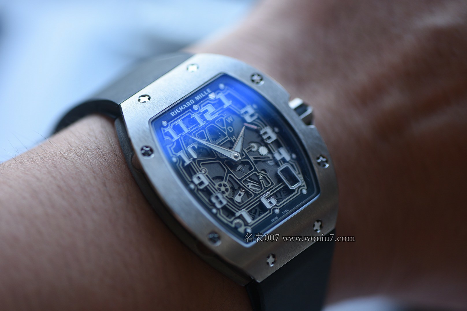 VAUCHER高端定制对版功能理查德米勒 顶级复刻手表RM67-01全钛 超轻70G /  