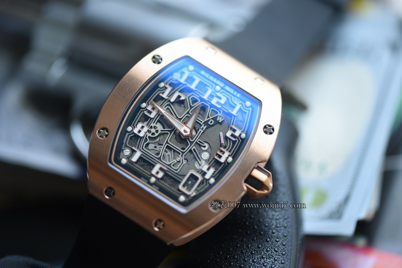 VAUCHER高端定制对版功能Richard Mille  replica watches RM67-01全钛金表 超轻70G /  