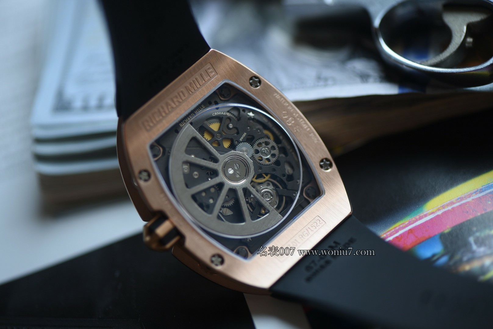 VAUCHER高端定制对版功能Richard Mille  replica watches RM67-01全钛金表 超轻70G /  