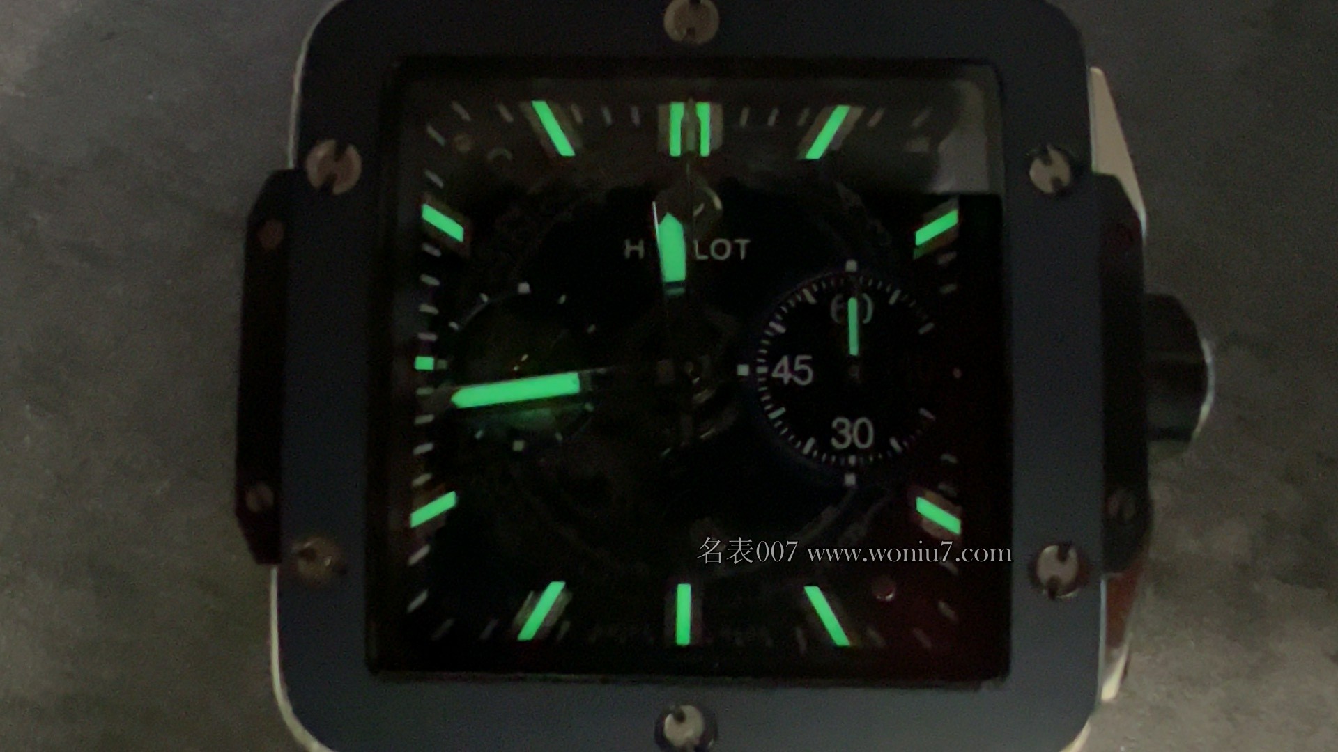 BBF宇舶SQUARE BANG UNICO 复刻手表821.NL.5170.RX腕表 /  