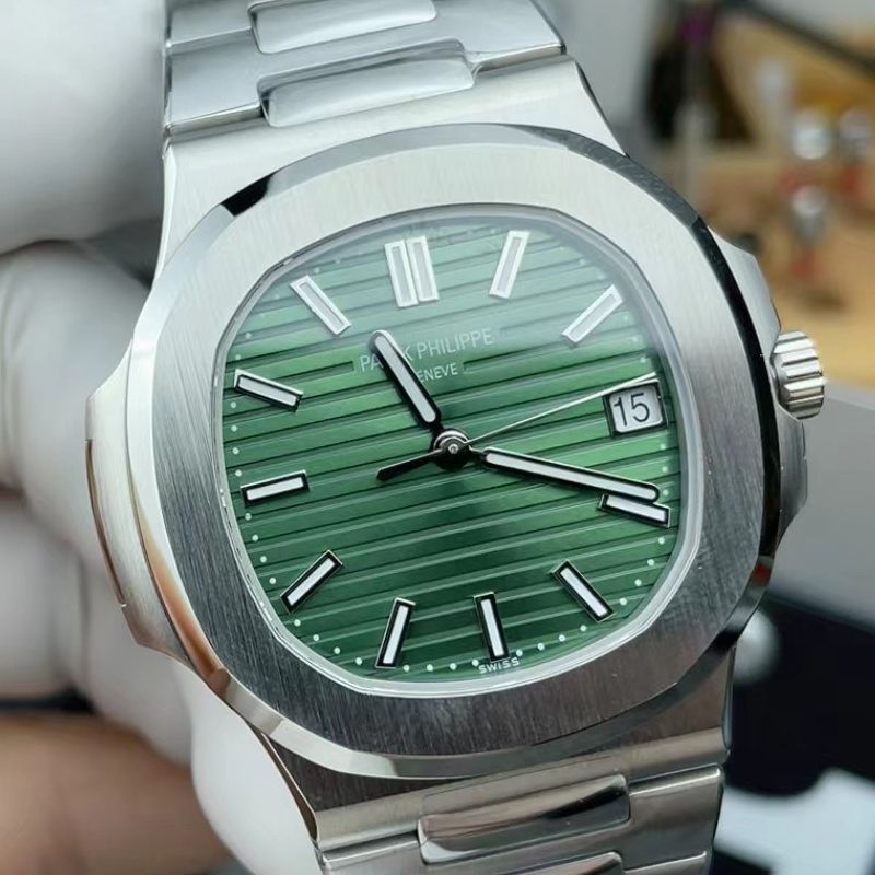 【 Video review 】3K Customized movement Patek Philippe Green  Nautilus 100% clone 5711/1A-014 watch
